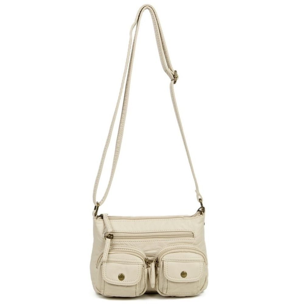 Ampere‎ Creations Bethany Womens Crossbody Taupe NWT in packaging